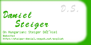 daniel steiger business card